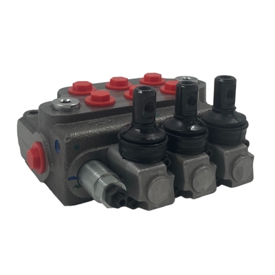 Le débit nominal des soupapes directionnelles hydrauliques est de 45 L/min.