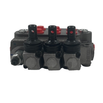 Le débit nominal des soupapes directionnelles hydrauliques est de 45 L/min.