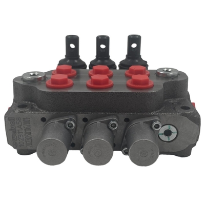 Le débit nominal des soupapes directionnelles hydrauliques est de 45 L/min.