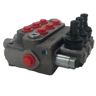 Le débit nominal des soupapes directionnelles hydrauliques est de 45 L/min.