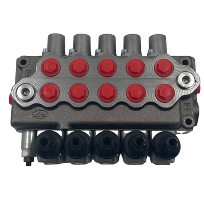 G 3/8&quot; taille du port 5 bobines SD5/5 WALVOIL soupape directionnelle hydraulique 45L/min 315bar