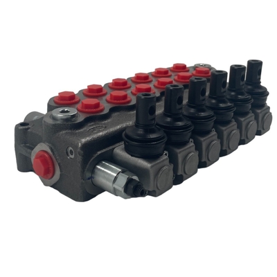 G 3/8&quot; taille du port 5 bobines SD5/5 WALVOIL soupape directionnelle hydraulique 45L/min 315bar