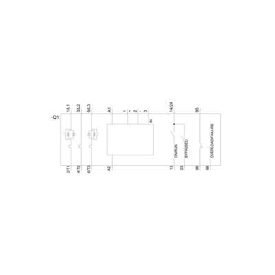3RW4056-6BB44 SIRIUS Soft Starter S6 162A 90 kW/400V 200-460V AC 230V AC Les terminaux à vis