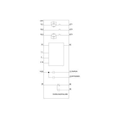 3RW4056-6BB44 SIRIUS Soft Starter S6 162A 90 kW/400V 200-460V AC 230V AC Les terminaux à vis