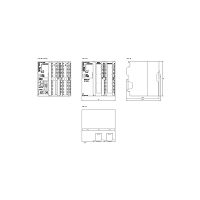 6ES7314-6EH04-0AB0 Package original Siemens PLC S7-300 CPU 314C-2PN/DP Mémoire autre