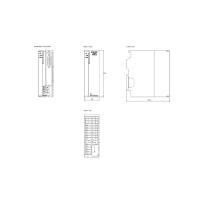 Le processeur de communication SIMATIC S7-300 CP 341 6ES7341-1CH02-0AE0 pour la communication
