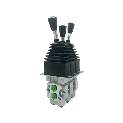 Valve de commande directionnelle 3 bobines Ventiles de commande à distance pour machines de forage en roche