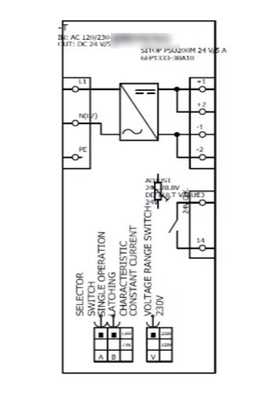 Mémoire Autre SITOP PSU200M Appareil d'alimentation simple et double phase DC 24V/5A 6EP1333-3BA10