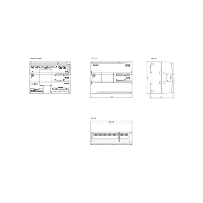 6ES7215-1AG40-0XB0 SIMATIC S7-1200 CPU 1215C CPU compact DC/DC/DC 2 ports PROFINET Il est équipé d'un système de câblage à commande instantanée
