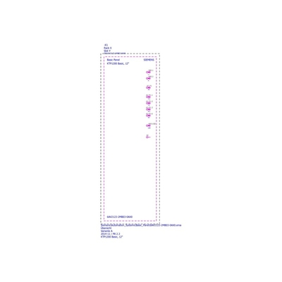 SIMATIC HMI KTP1200 Fonctionnement de base du panneau clé/touch 12&quot; TFT Display 100% original