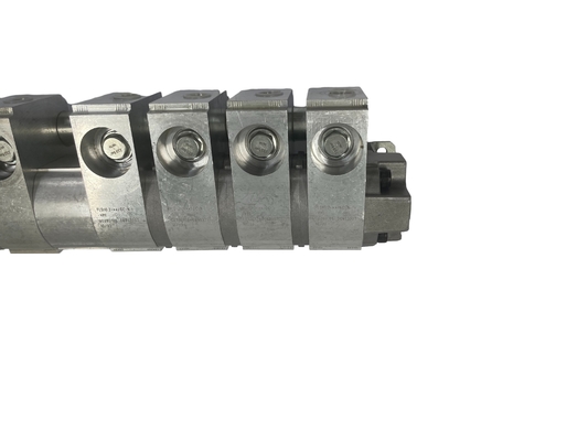 Bloc de collecteur de soupape à billes à 8 ports hydraulique pour la pression dans l'adaptateur