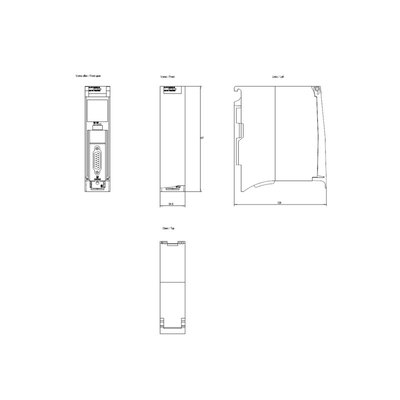 Excellent module de communication HF SIMATIC S7-1500 CM PTP RS422/485 pour une connexion série