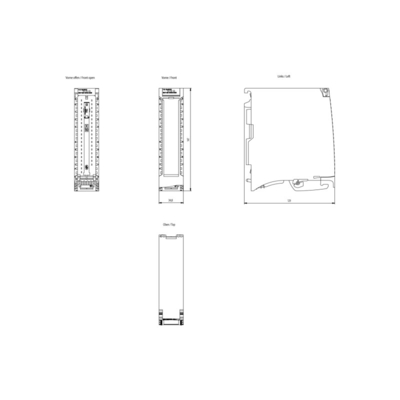 6ES7526-1BH00-0AB0 SIMATIC S7-1500 PLC F-DI 16x 24 V DC PROFSafe 35 MM Largeur excellente