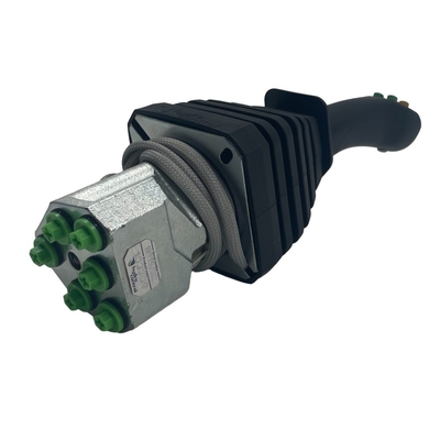 Type RCX Joystick hydraulique de la télécommande de l'excavateur avec poignée de port G1/4 &quot;