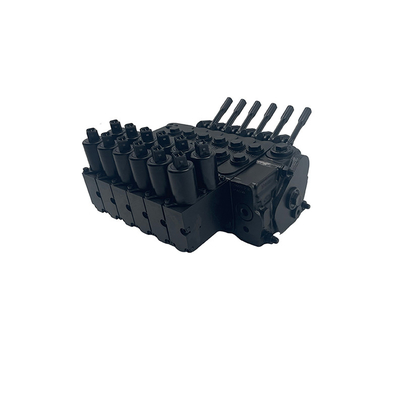 Valve de distribution hydraulique pneumatique directionnelle monobloquée de la série DPX50 avec 1