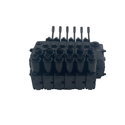Valve de distribution hydraulique pneumatique directionnelle monobloquée de la série DPX50 avec 1