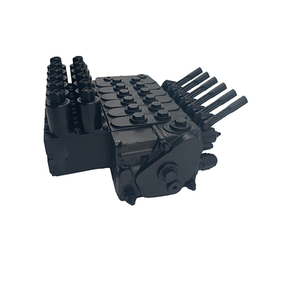 Valve de distribution hydraulique pneumatique directionnelle monobloquée de la série DPX50 avec 1