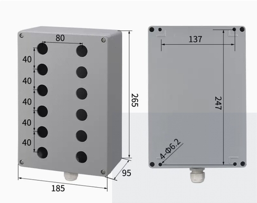 Contrôle efficace du débit avec 45L/MIN 6 bobines de soupape hydraulique électriquement contrôlée