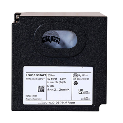 Contrôleur de combustion LGK16.635A27 100% original Siemens pour un fonctionnement continu