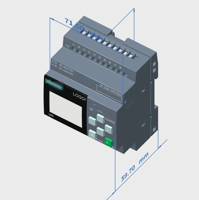 Les équipements sont équipés d'un système de commande automatique Siemens PLC LOGO 24CEo Logic Module 6ED1052-2CC08-0BA1 6ED1052-2CC08-0BA2