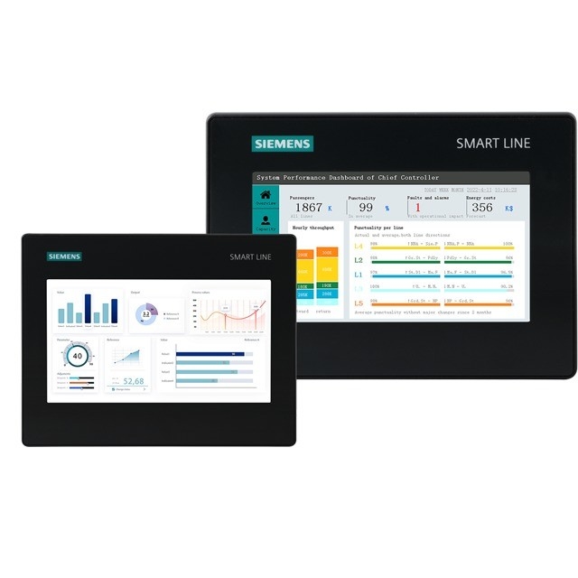 Numéro d'entrée/sortie Autres Siemens 100% panneau intelligent d'origine 6AV6648-0DE11-3AX0 HMI Smart 1000 IE V4