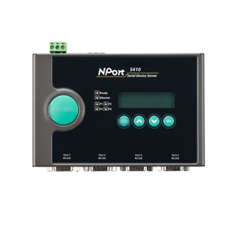 NPORT 5450 Serveur série RS-232/422/485 à 4 ports pour l'automatisation industrielle MOXA Essential