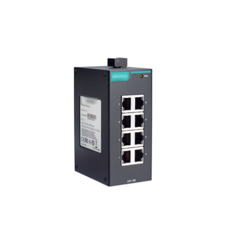 EDS-108 Commutateur Ethernet non géré à 8 ports pour le montage du guide d'automatisation industrielle MOXA