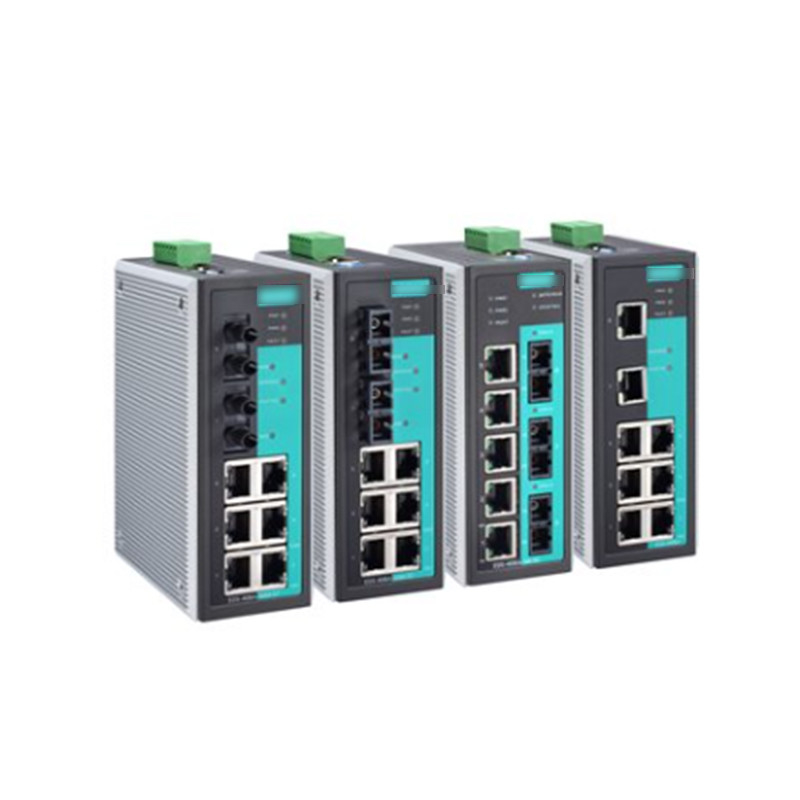 EDS-408A-MM-SC Commutateur Ethernet industriel géré par 8 ports pour un transport rapide et sécurisé