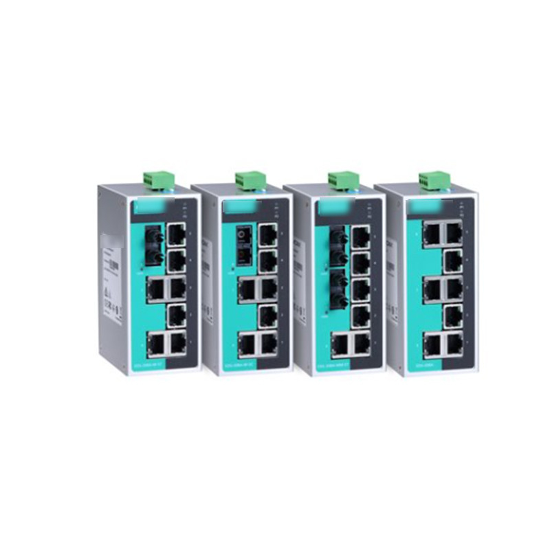 EDS-208A-SS-SC Commutateur Ethernet industriel Conception matérielle robuste pour MOXA sur mesure