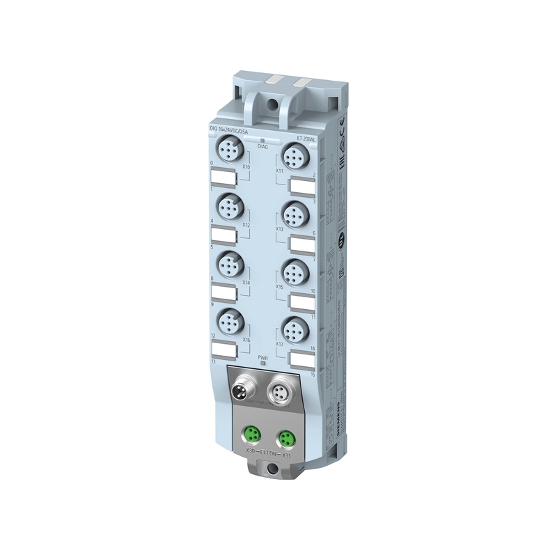 6ES7143-5AH00-0BA0 DIQ 16x24 V DC/0,5 A IP67 Siemens ET 200AL Module de connexion avec 1