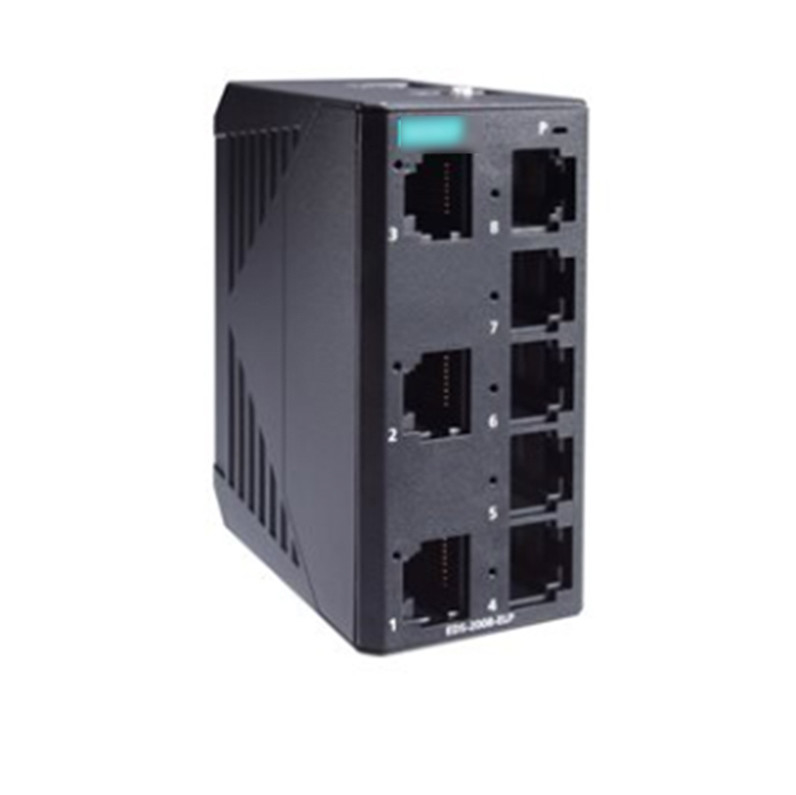 Accessoires de brûleur à gaz pour commutateur Ethernet de niveau d'entrée de la série MOXA EDS-2008-ELP à 8 ports