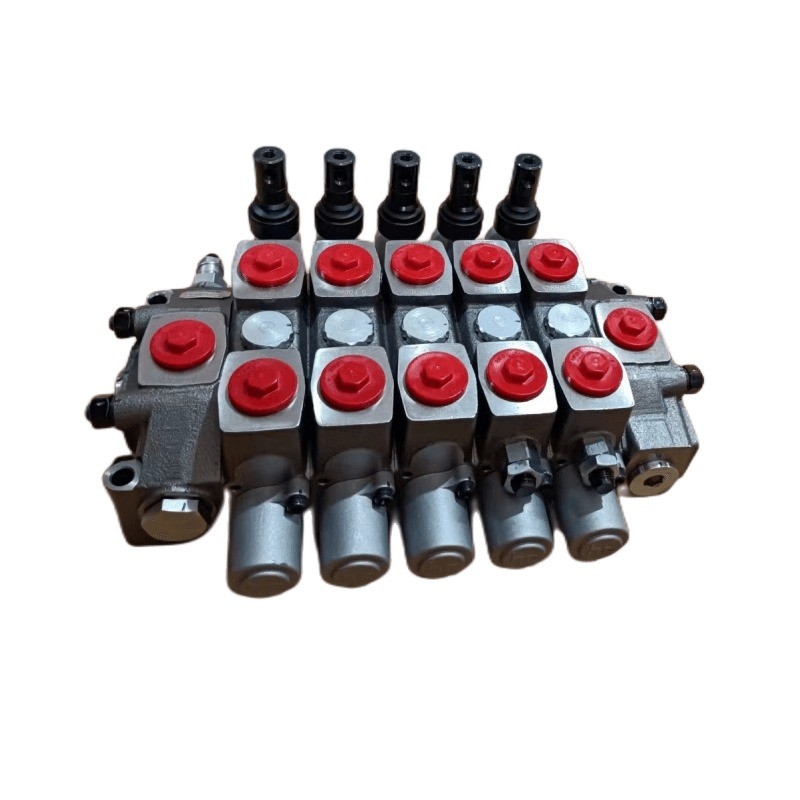 5 bobines de soupapes directionnelles sectionnelles pour forage hydraulique en structure 400*280*170