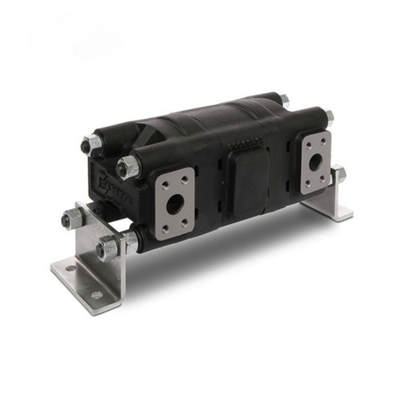 2 sections moteur à engrenages rotatifs Diviseur de débit hydraulique HDD35.125 avec 125 cm3