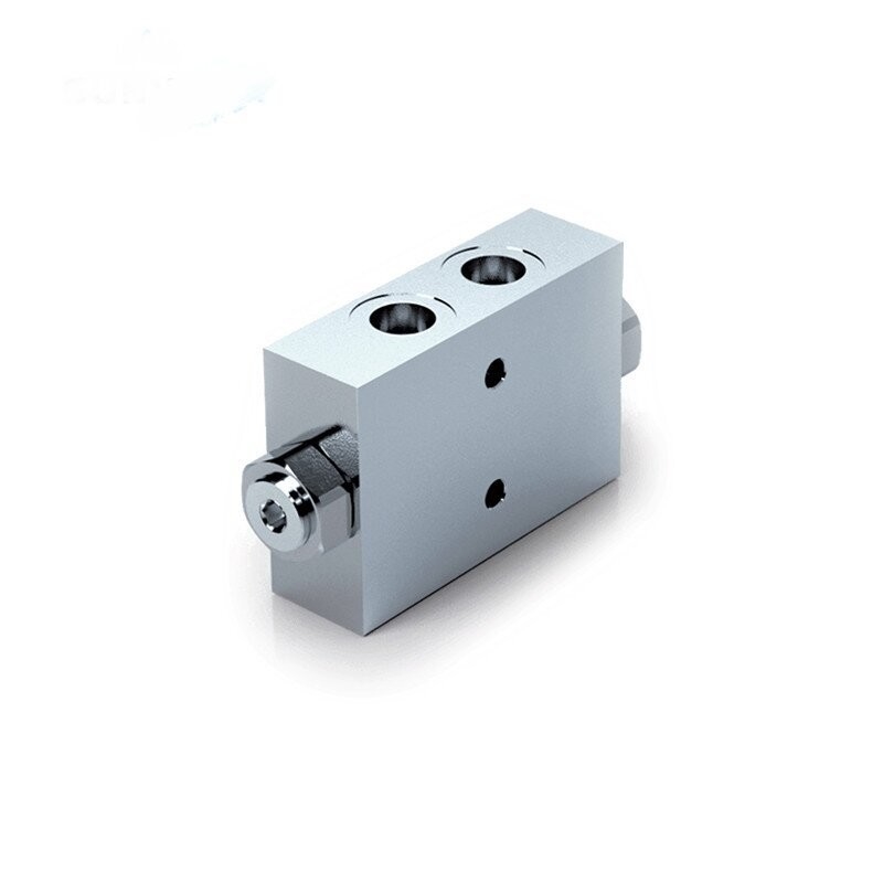 VBPDE3/8&quot;A en acier, soupape de freinage à pilote hydraulique pour verrouillage de bouteilles hydrauliques
