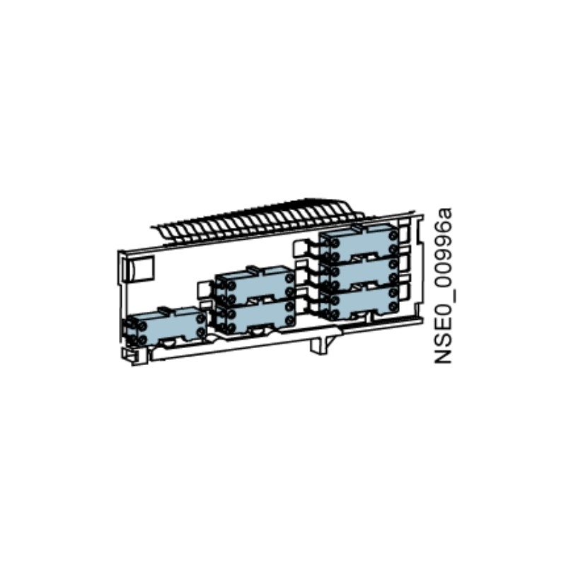Commutateur de signal de position pour cadre de guidage Siemens 3WL accessoire et 3 microswitches