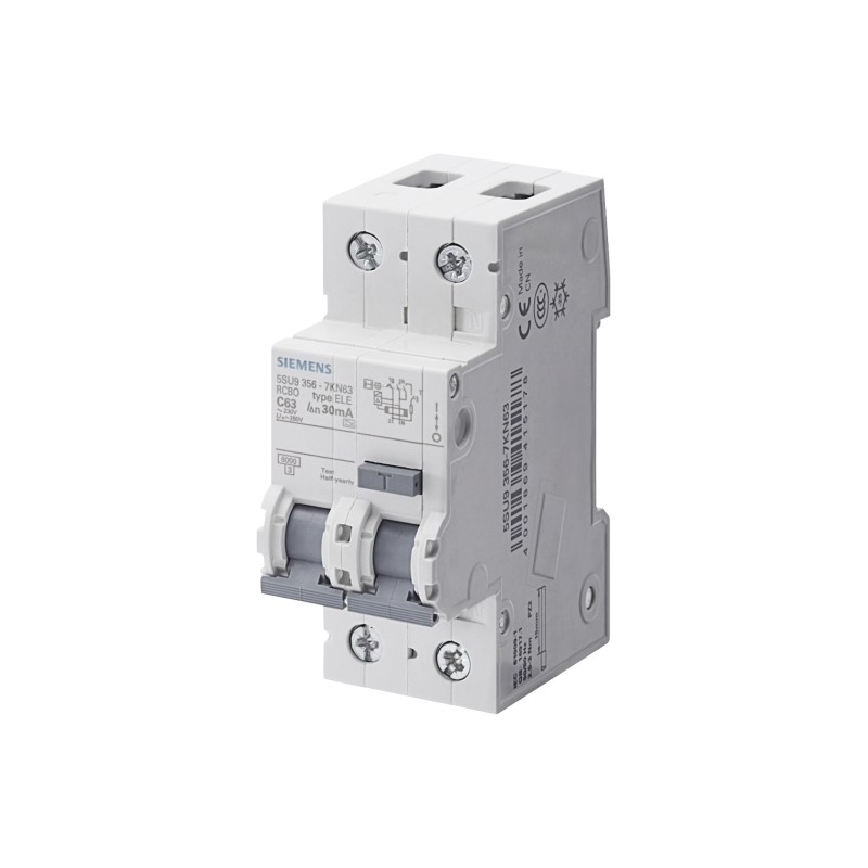 RCBO 6 kA 1P N Type AC 30 mA C-Char Dans 32 A Un AC 230 V Pour Siemens 5SU9356 1KK32