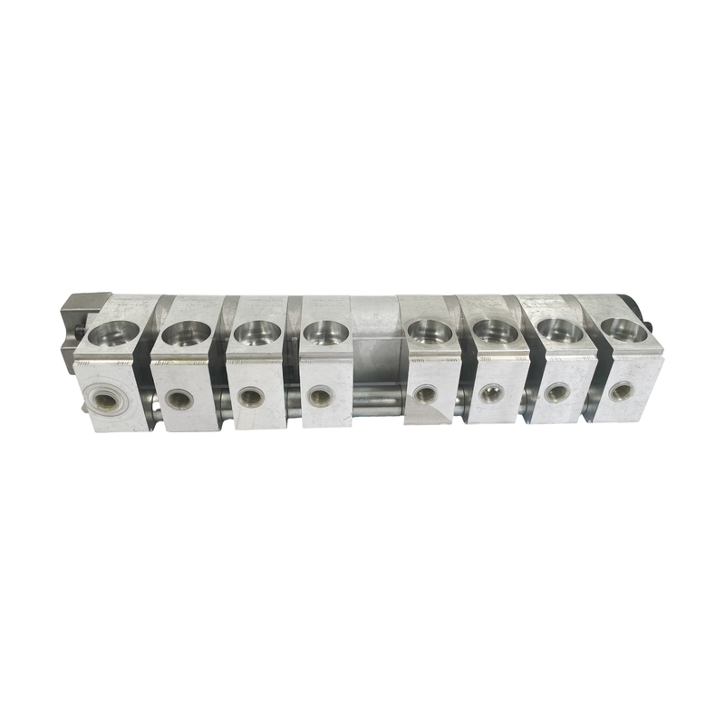 8 cylindres PLD10.2-GC/**VPE Diviseur de débit hydraulique avec 520*180*150 mm