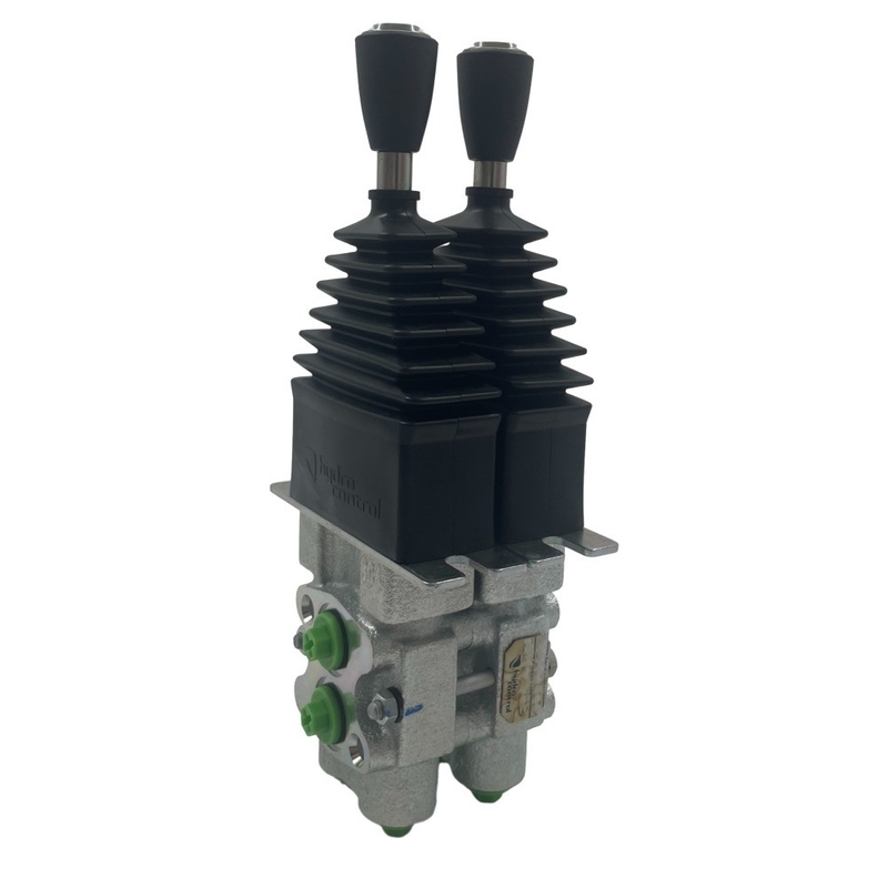 Valves de télécommande à 2 bobines pour joystick de commande à pilote hydraulique dans le forage rocheux