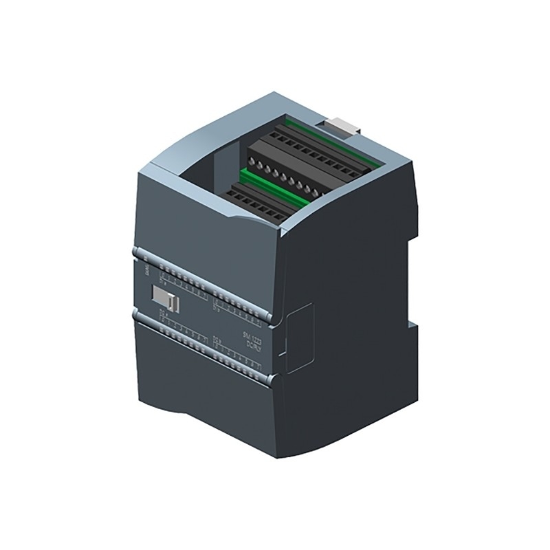 16DI/16DO 16DI 24V DC Sink/Source 16DO relais 2A PLC Digital I/O SM 1223 pour le secteur industriel