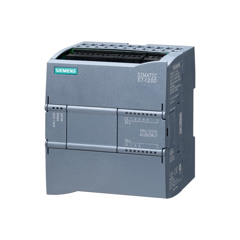 6ES7211-1BE40-0XB0 SIMATIC S7-1200 CPU 1211C CPU compact avec relais 2A et alimentation CA/CC
