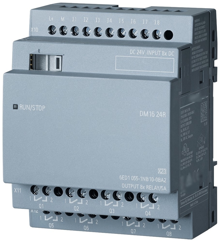 LOGO V8.1 12/24RCE Contrôleur programmable avec module hôte 6ED1052-1HB00-0BA8 et RCE