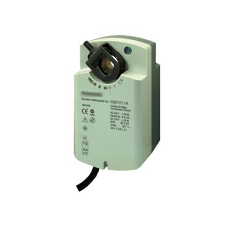 100% GQD121.1A actuateur de soupape à air AC/DC24V 2Nm SR avec commutateur auxiliaire