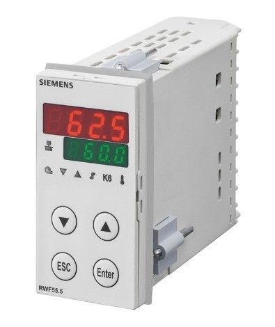 Régulateur de pression à transistors de la série RWF55 de SIEMENS